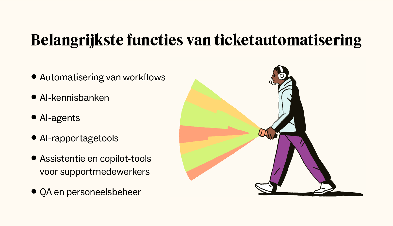 De belangrijkste functies die geautomatiseerde ticketsoftware moet bevatten.