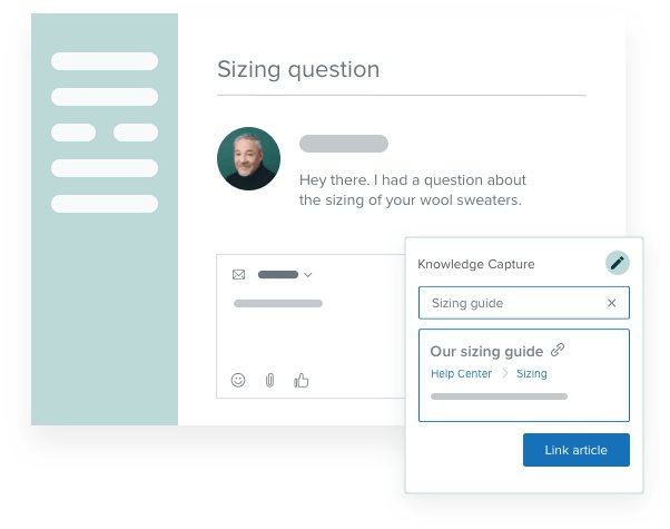 Help center self-service support