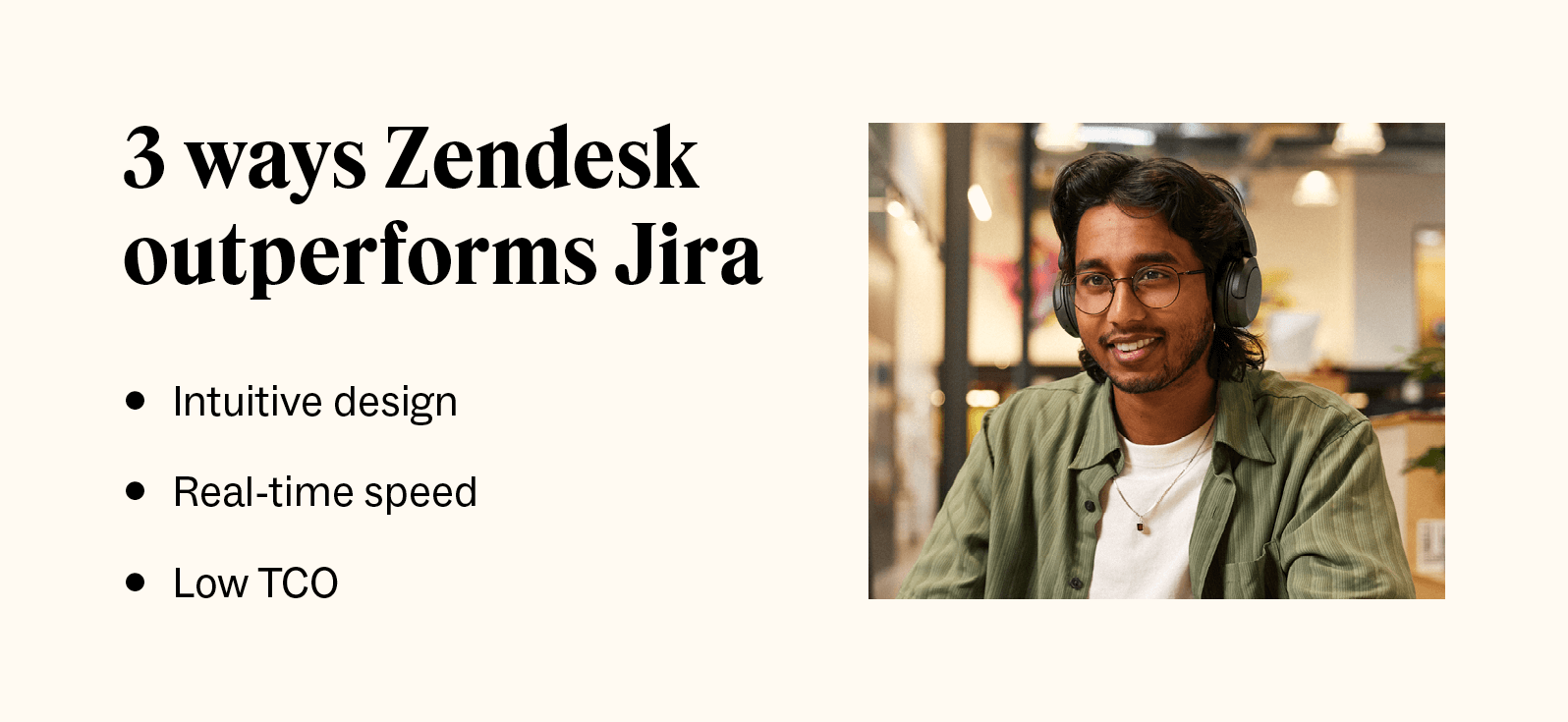 Zendesk outperforms Jira with intuitive design, real-time speed, and low total cost of ownership.