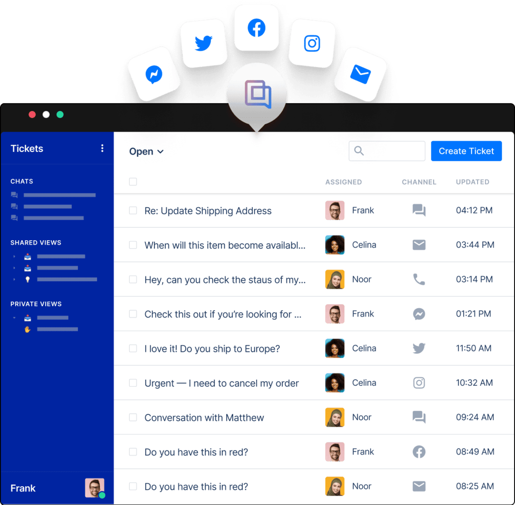 Gorgias screenshot