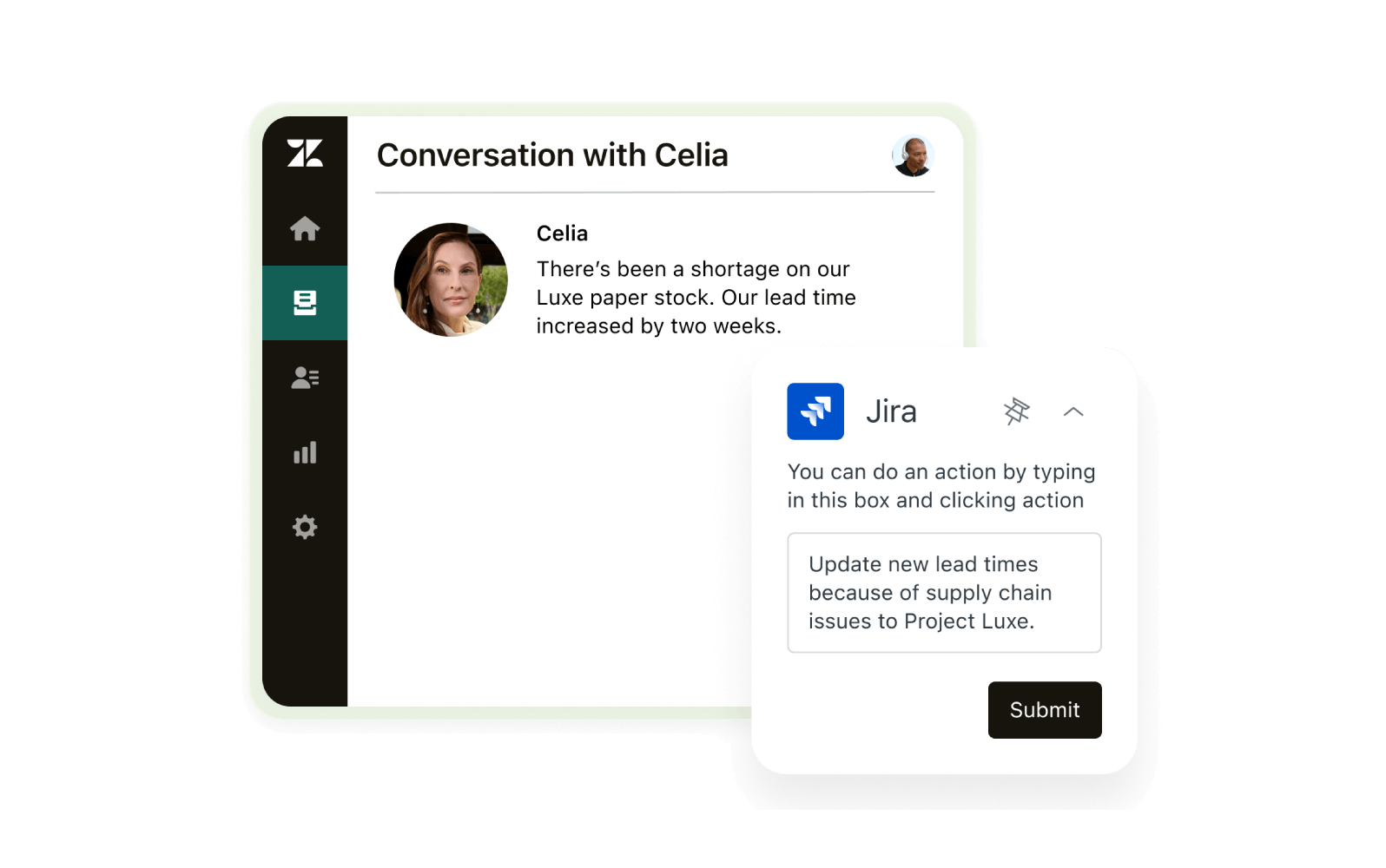 The Zendesk Marketplace features 1,800+ integrations.
